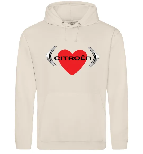Жіноча толстовка (худі) Citroen серце Таш фото