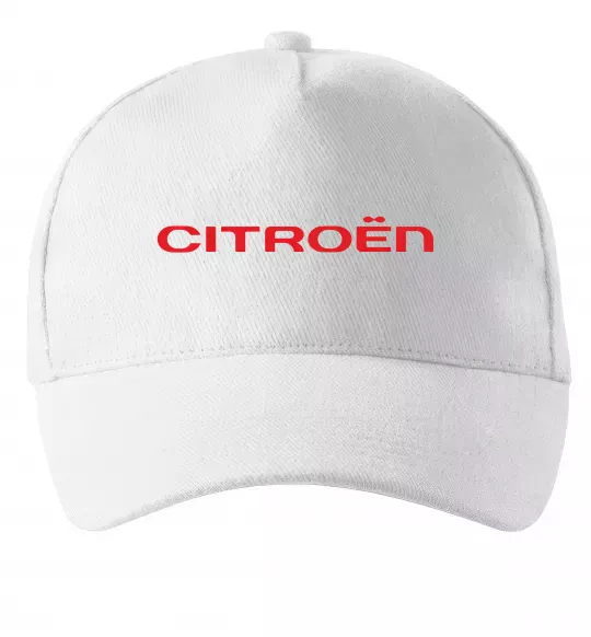 Кепка Citroen напис Белый фото