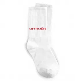 Носки Citroen напис Белый фото