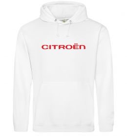 Мужская толстовка (худи) Citroen напис