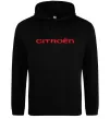 Жіноча толстовка (худі) Citroen напис Чорний фото
