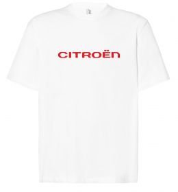 Футболка Оверсайз Citroen напис