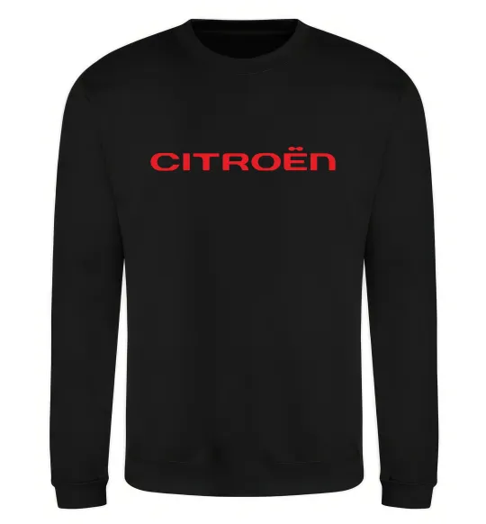 Свитшот Citroen напис Черный фото