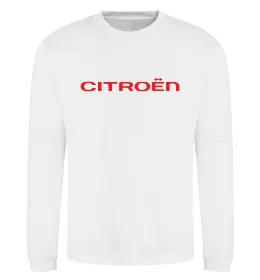 Свитшот Citroen напис Белый фото