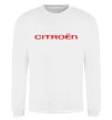 Свитшот Citroen напис Белый фото