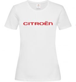 Жіноча футболка Citroen напис