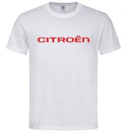 Мужская футболка Citroen напис