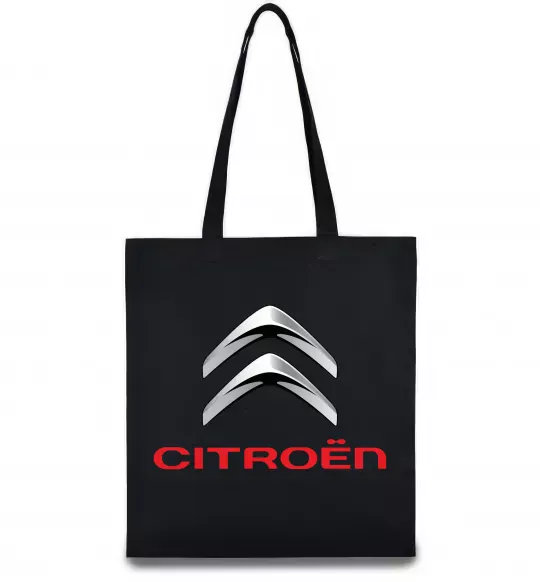 Еко-сумка Citroen logo Чорний фото