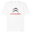 Футболка Оверсайз Citroen logo Білий фото
