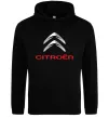 Чоловіча толстовка (худі) Citroen logo Чорний фото