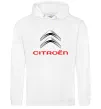 Жіноча толстовка (худі) Citroen logo Білий фото