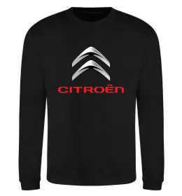 Свитшот Citroen logo Черный фото