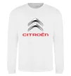 Свитшот Citroen logo Белый фото