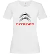 Женская футболка Citroen logo Белый Женская футболка Citroen logo Белый фото