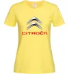 Женская футболка Citroen logo Лимонный Женская футболка Citroen logo Лимонный фото
