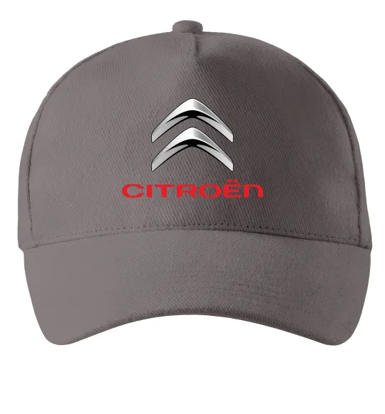 Кепка Citroen logo Сірий фото