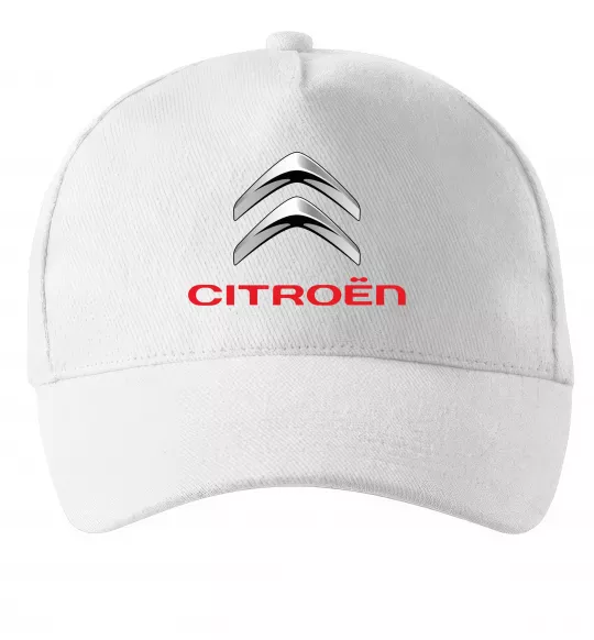 Кепка Citroen logo Білий фото