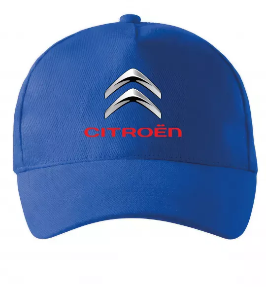 Кепка Citroen logo Яскраво-синій фото