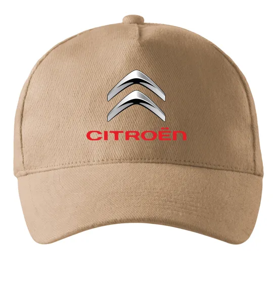 Кепка Citroen logo Песочный фото