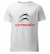 Чоловіча преміум футболка Citroen logo Білий фото