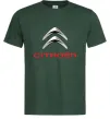 Чоловіча футболка Citroen logo Темно-зелений Чоловіча футболка Citroen logo Темно-зелений фото