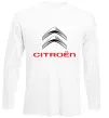 Лонгслів Citroen logo Білий Лонгслів Citroen logo Білий фото