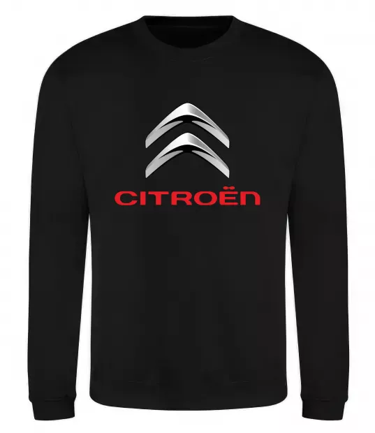 Світшот Citroen logo Чорний фото