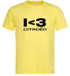 Чоловіча футболка I <3 Citroen Лимонний Чоловіча футболка I <3 Citroen Лимонний фото