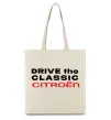 Еко-сумка Drive the classic Citroen Бежевий фото