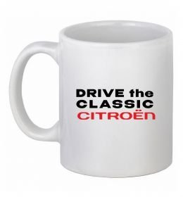 Чашка керамічна Drive the classic Citroen