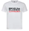 Чоловіча футболка Drive the classic Citroen Білий Чоловіча футболка Drive the classic Citroen Білий фото