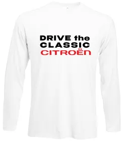 Лонгслів Citroen logo Білий фото