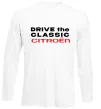 Лонгслів Drive the classic Citroen Білий фото