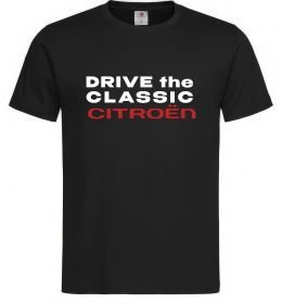Мужская футболка Drive the classic Citroen Мужская футболка Drive the classic Citroen
