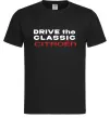 Чоловіча футболка Drive the classic Citroen Чорний Чоловіча футболка Drive the classic Citroen Чорний фото