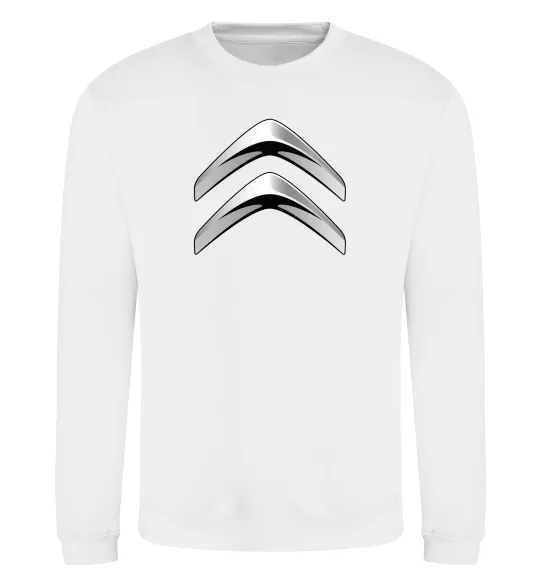 Свитшот Logo Citroen Белый фото