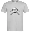 Чоловіча футболка Logo Citroen Сірий Чоловіча футболка Logo Citroen Сірий фото