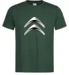 Чоловіча футболка Logo Citroen Темно-зелений Чоловіча футболка Logo Citroen Темно-зелений фото
