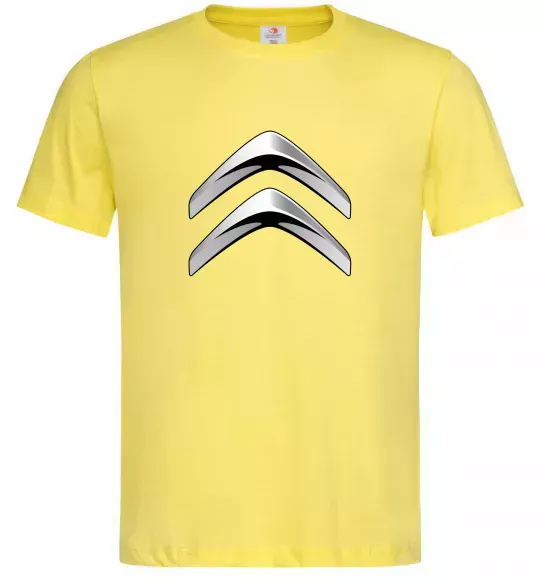 Чоловіча футболка Logo Citroen Лимонний фото