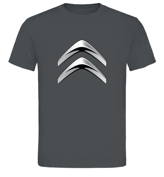 Чоловіча футболка Logo Citroen Графіт фото
