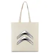 Еко-сумка Logo Citroen Бежевий фото