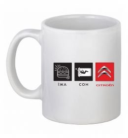 Чашка керамическая Їжа Сон Citroen Чашка керамическая Їжа Сон Citroen