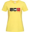 Женская футболка Їжа Сон Citroen Лимонный Женская футболка Їжа Сон Citroen Лимонный фото