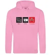 Мужская толстовка (худи) Їжа Сон Citroen Розовый фото