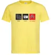 Чоловіча футболка Їжа Сон Citroen Лимонний Чоловіча футболка Їжа Сон Citroen Лимонний фото