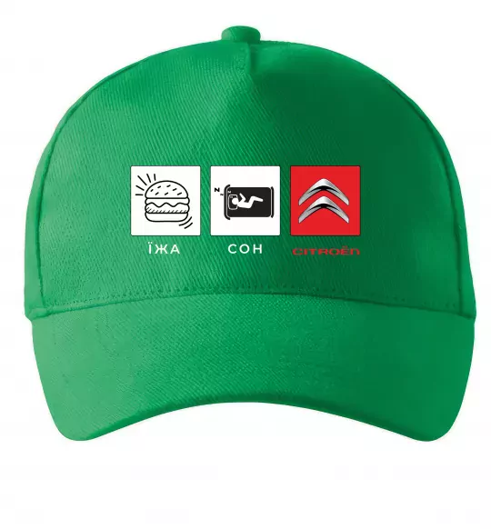 Кепка Їжа Сон Citroen Зелений фото