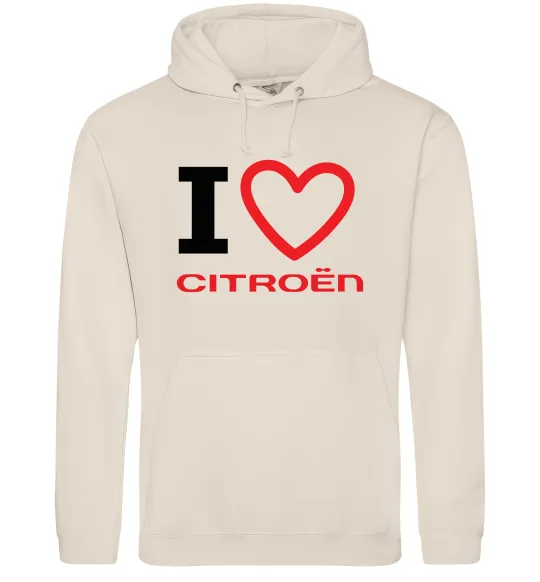 Жіноча толстовка (худі) Love Citroen Таш фото