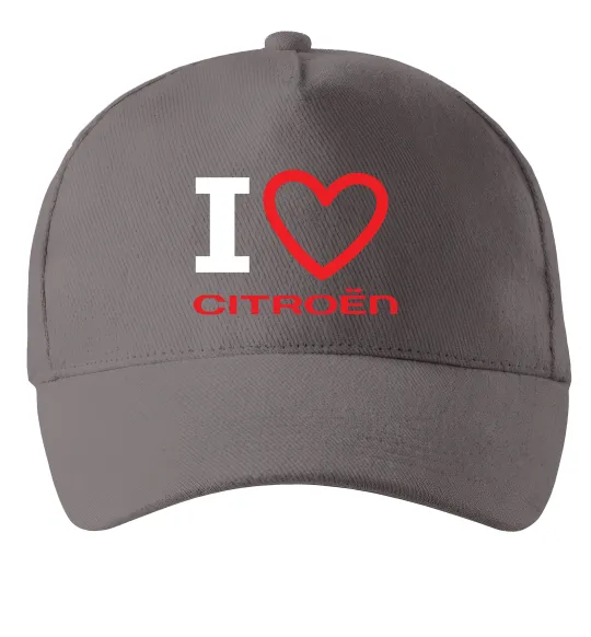Кепка Love Citroen Серый фото