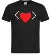 Чоловіча футболка Citroen heart Чорний Чоловіча футболка Citroen heart Чорний фото