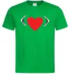 Чоловіча футболка Citroen heart Зелений Чоловіча футболка Citroen heart Зелений фото